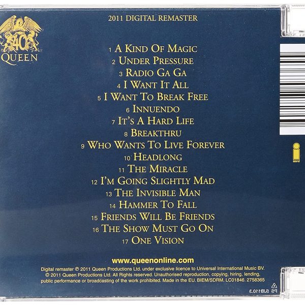 QUEEN – GREATEST HITS II