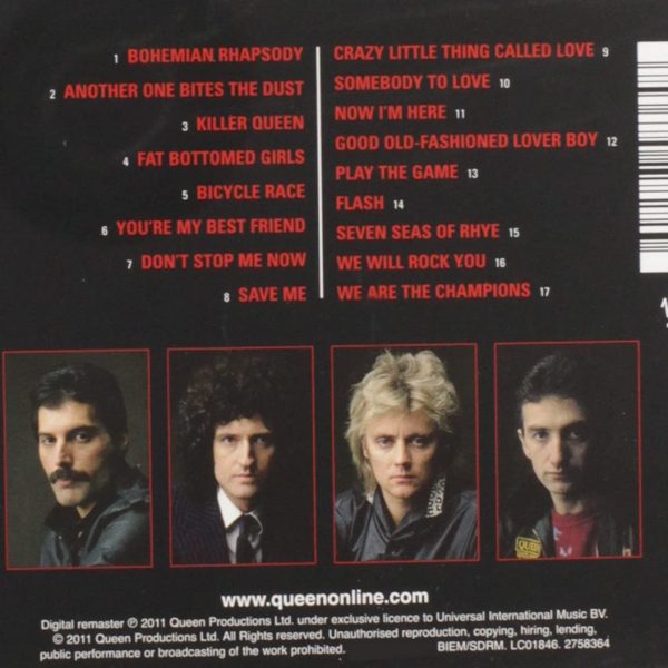 QUEEN – GREATEST HITS I