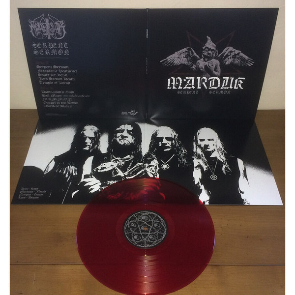 MARDUK – SERPENT SERMON blood red vinyl LP