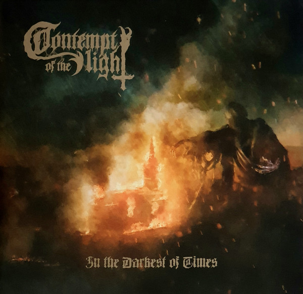 CONTEMPT OF THE LIGHT – IN THE DARKEST OF TIME limited edition  LP