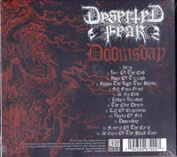 DESERTED FEAR – DOOMSDAY CD