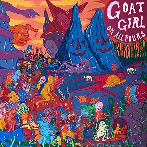 GOAT GIRL – ON ALL FOURS ltd transparent vinyl LP2