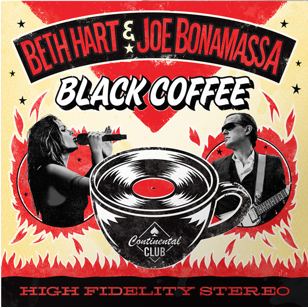 HART BETH & JOE BONAMASSA – BLACK COFFEE transparent vinyl LP2