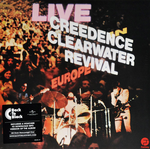 CREEDENCE CLEARWATER REVIVAL – LIVE IN EUROPE…LP2