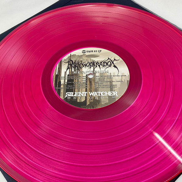 PSYCHOPARADOX – REAPERION  pink transparent vinylLP