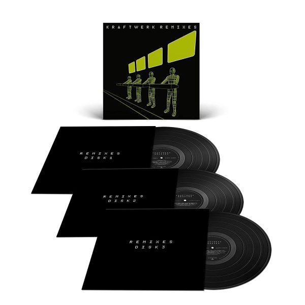 Kraftwerk – Remixes (3 x 180g 12″ Black Vinyl) [Vinyl LP]