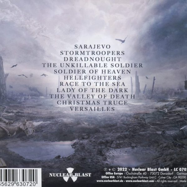 SABATON – WAR TO END ALL WARS CD