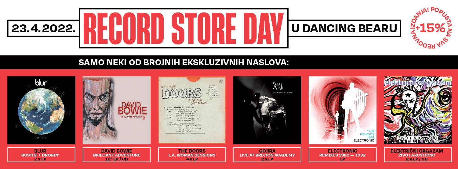 Read more about the article Record Store Day u Dancing Bearu!