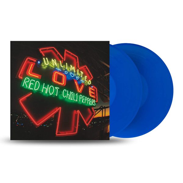 Red Hot Chili Peppers – Unlimited Love  RHCP     Limited 2 x 140g 12″ Blue vinyl album