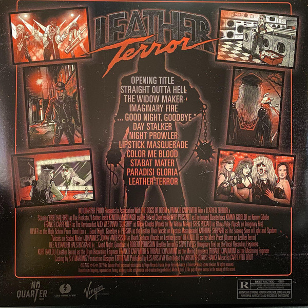 CARPENTER BRUT – LEATHER TERROR white vinyl LP2