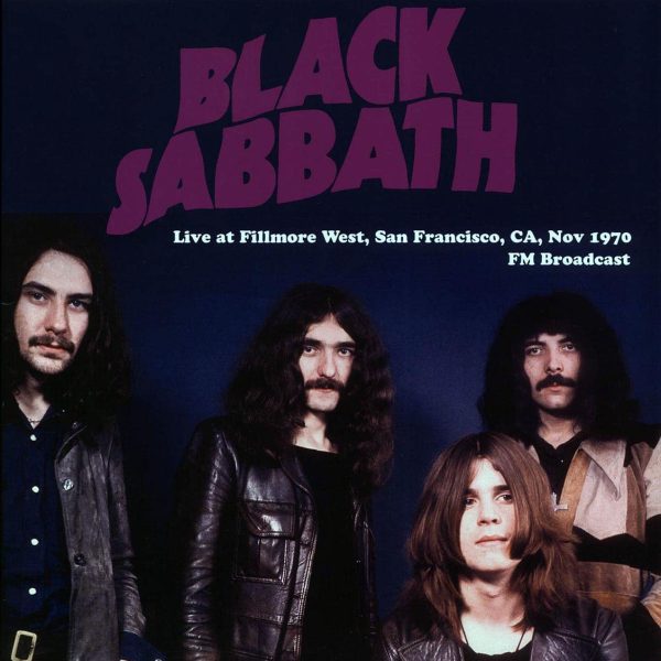 BLACK SABBATH – LIVE AT FILLMORE WEST 1970 LP