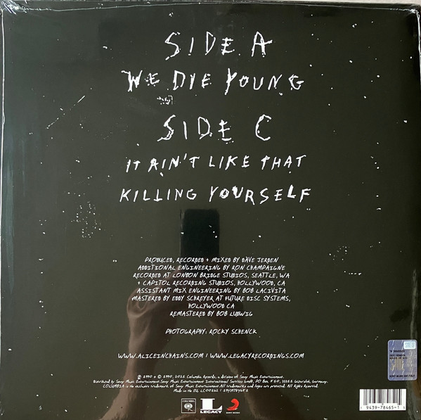 ALICE IN CHAINS – WE DIE YOUNG RSD 2022… LP
