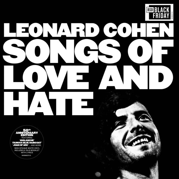 COHEN LEONARD – SONGS OF LOVE AND HATE 50th…LP