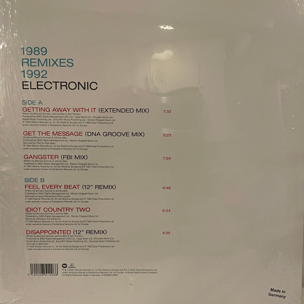 ELECTRONIC – REMIX MINI ALBUM RSD 2022 LP