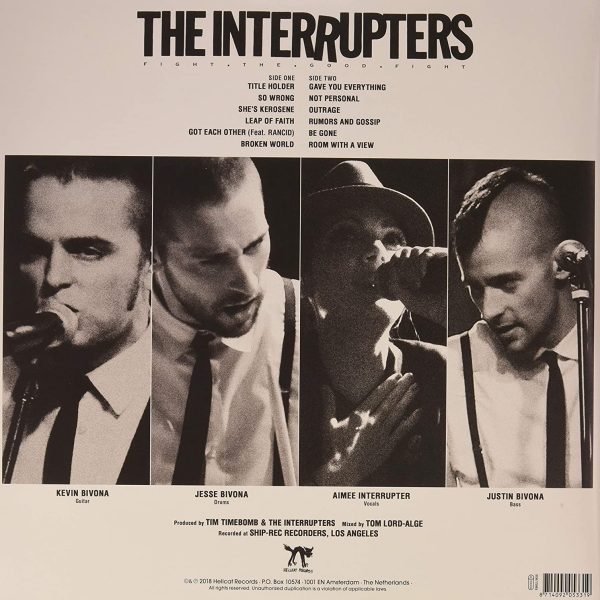 INTERRUPTERS – FIGHT THE GOOD FIGHT LP