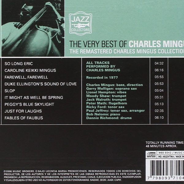 MINGUS CHARLES – VERY BEST CD