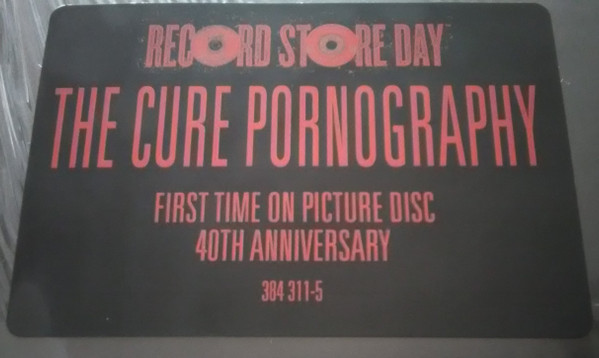 Cure Pornography Picture Disc Rsd 2022 Lp Dancing Bear 