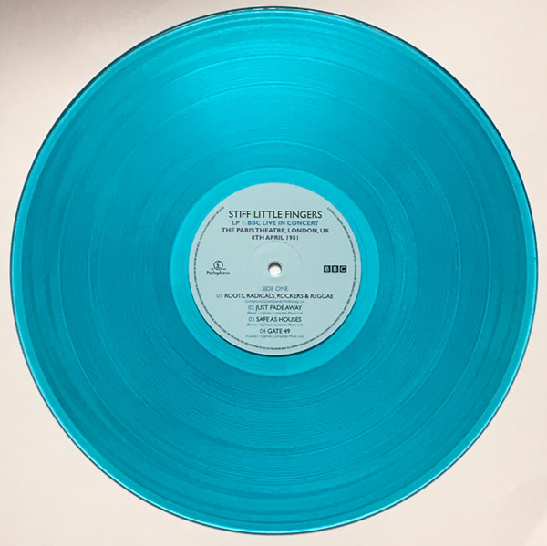 STIFF LITTLE FINGERS – BBC LIVE IN CONCERT blue vinyl RSD 2022 LP2