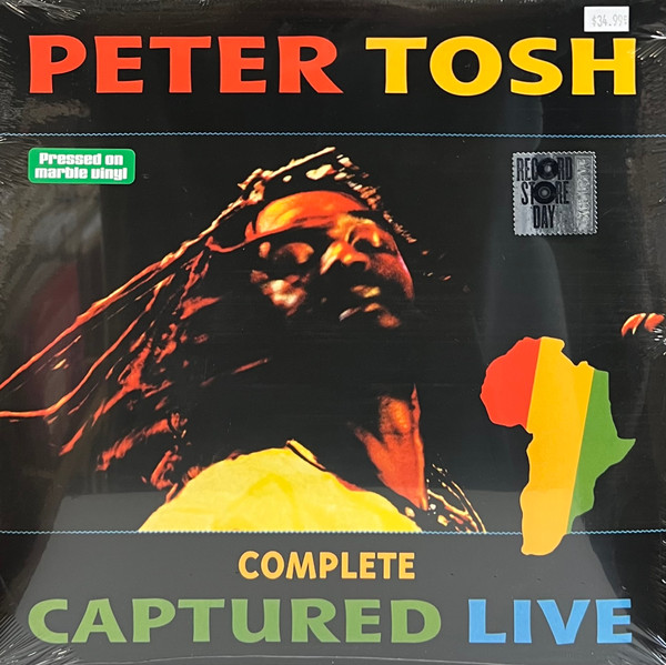 TOSH PETER- COMPLETE CAPTURED LIVE marble vinyl  RSD 2022 LP2