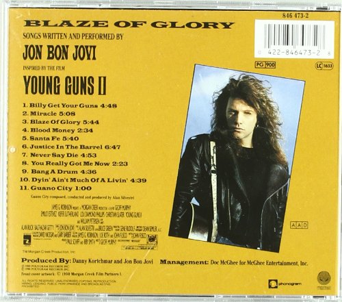 BON JOVI – BLAZE OF GLORY/YOUNG GUNS 2