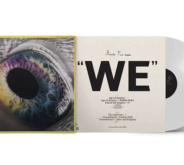 ARCADE FIRE – WE white vinyl  LP