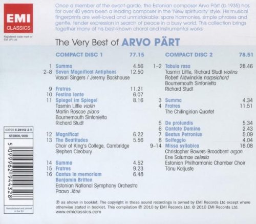 V.A. – VERY BEST OF ARVO PART CD2