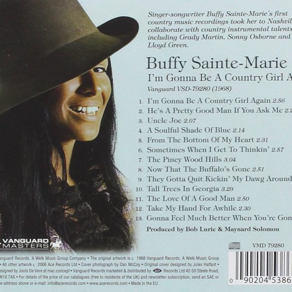 BUFFY SAINTE-MARIE – I’M GONNA BE A COUNTRY GIRL AGAIN