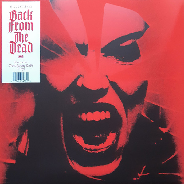 HALESTORM – BACK FROM THE DEAD translucent ruby vinyl LP