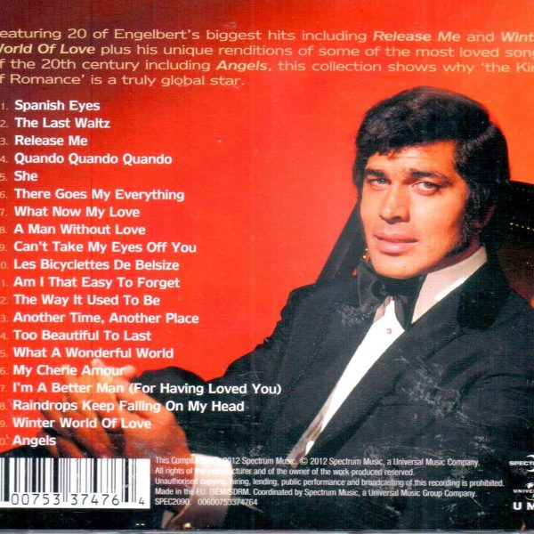 HUMPERDINCK ENGELBERT – SPANISH EYES (BEST OF)