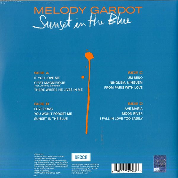 GARDOT MELODY – SUNSET IN THE BLUE  LP2