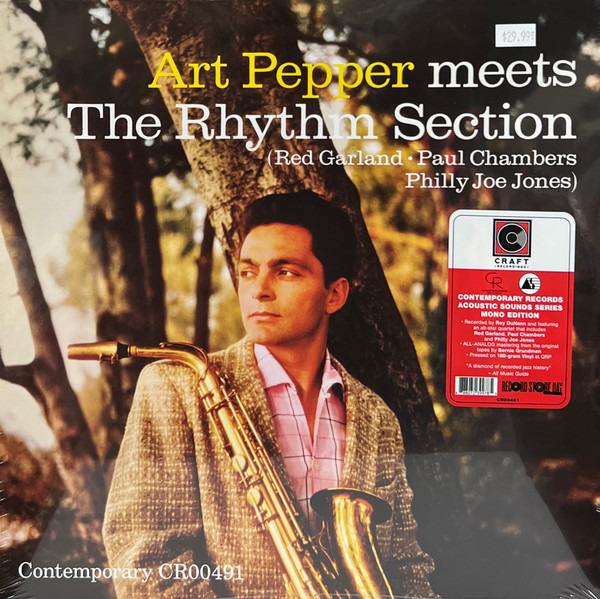 PEPPER ART – MEETS THE RHYTHM SECTION LP