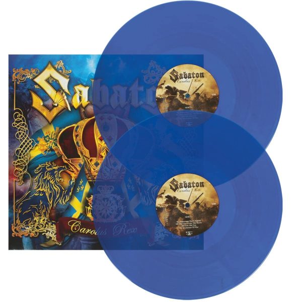 SABATON – CARLOUX REX light blue vinyl LP