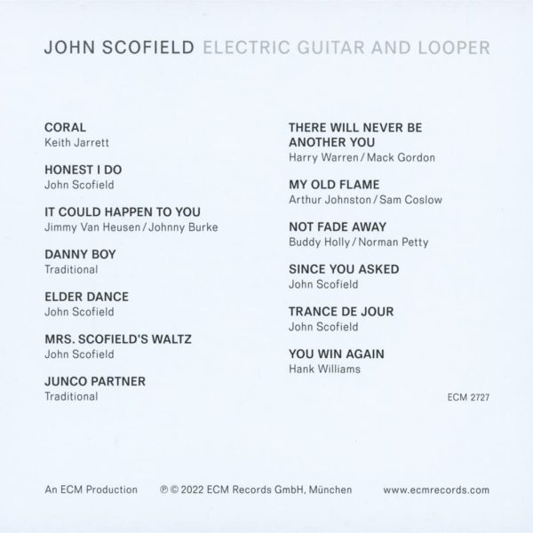 SCOFIELD JOHN – SOLO CD