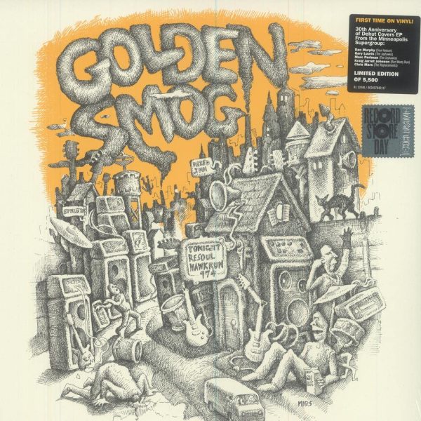 GOLDEN SMOG – ON GOLDEN SMOG 30th anniversary RSD 2022 12″EP