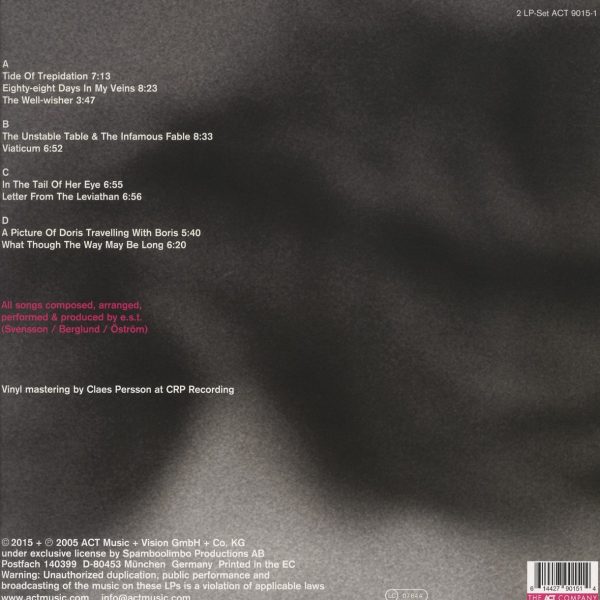 E.S.T. – VIATICUM coloured vinyl LP2