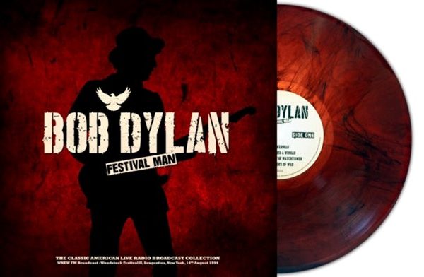 DYLAN BOB – FESTIVAL MAN red marble vinyl LP