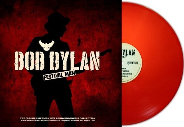 DYLAN BOB – FESTIVAL MAN red vinyl LP