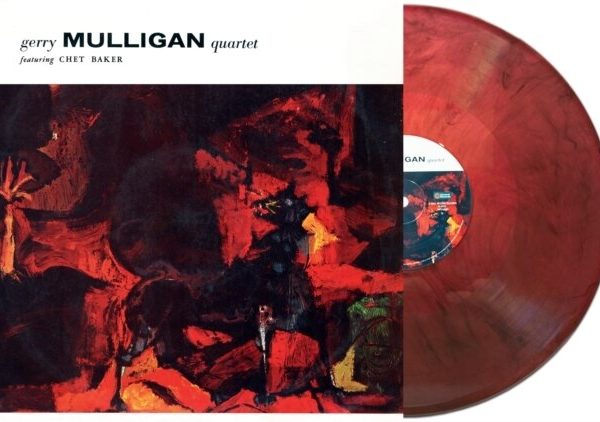 MULLIGAN GERRY – GERRY MULLIGAN featuring GERRY MULLIGAN red marble vinyl LP
