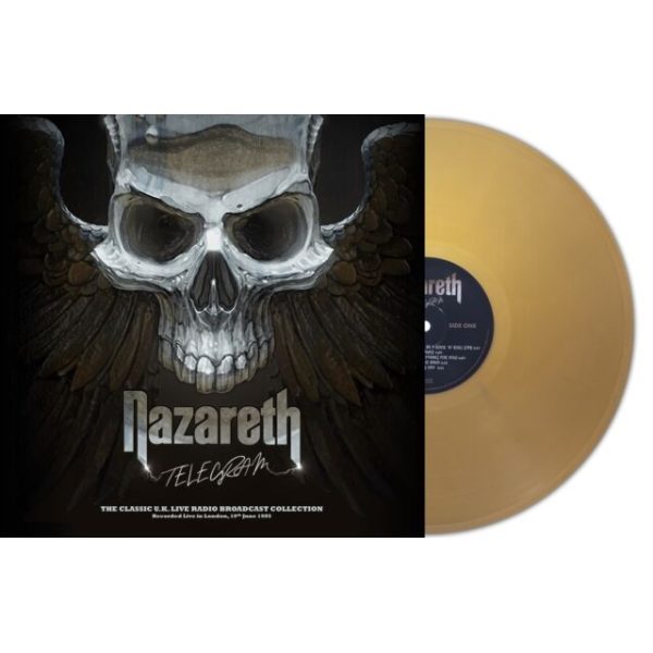 NAZARETH – TELEGRAM-RADIO BROADCAST gold vinyl LP