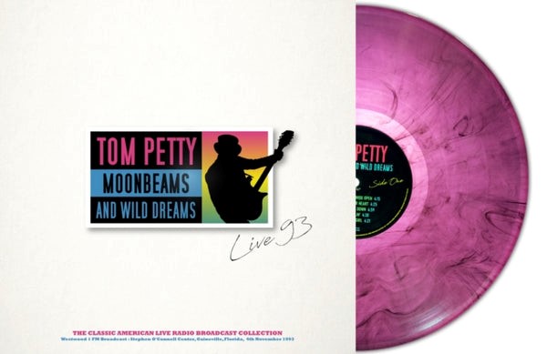 PETTY TOM – MOONBEAMS AND WILD DREAMS magenta marble vinyl LP