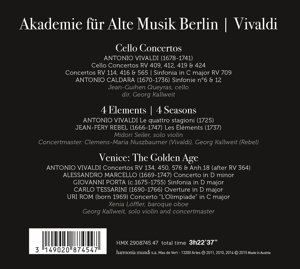 Akademie für Alte Musik – Spielt Vivaldi (Cello Concertos, The Four Seasons and Concerti grossi) CD3