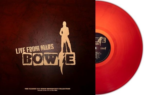 BOWIE DAVID – LIVE FROM MARS red vinyl LP