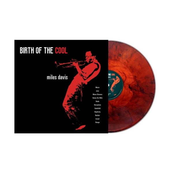DAVIS MILES – BIRTH OF THE COOL red marble vinyl LP