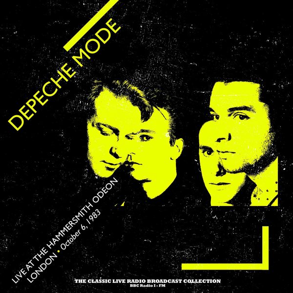 DEPECHE MODE – LIVE AT HAMMERSMITH ODEON LONDON 1983 yellow vinyl LP