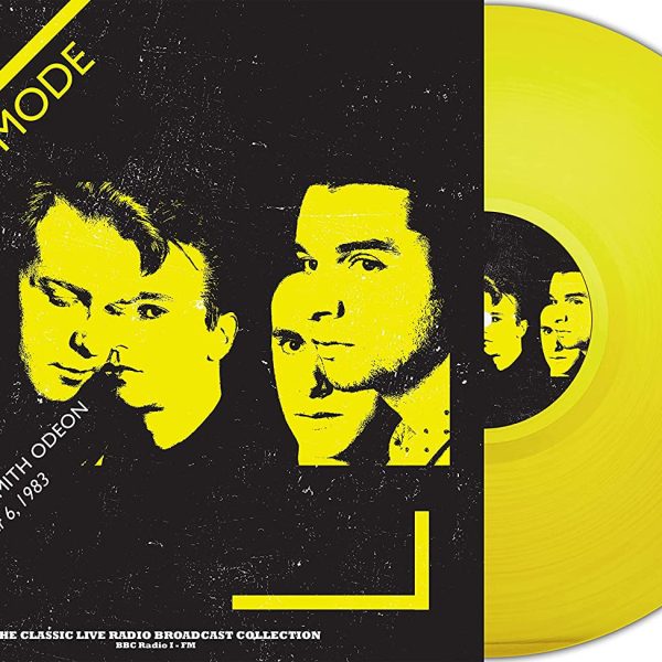 DEPECHE MODE – LIVE AT HAMMERSMITH ODEON LONDON 1983 yellow vinyl LP