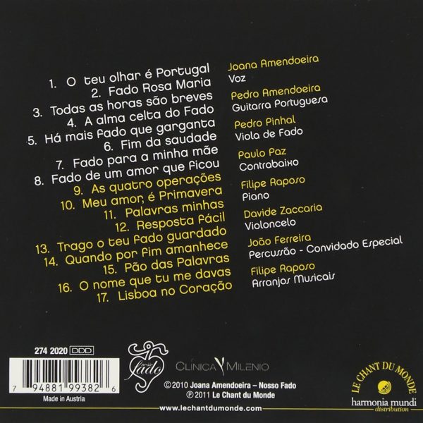 AMENDOEIRA JOANA – SETIMO FADO…CD