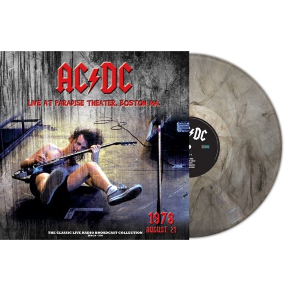 AC/DC – LIVE AT PARADISE BOSTON 1978 marble vinyl LP