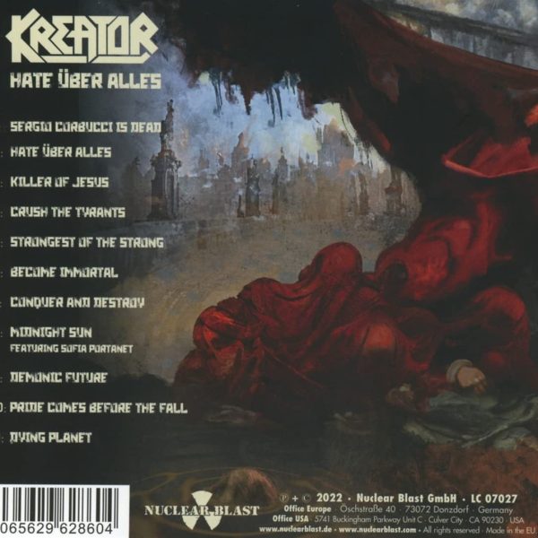 KREATOR – HATE UBER ALLES digi CD