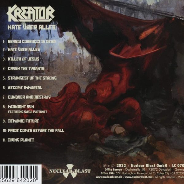 KREATOR – HATE UBER ALLES CD