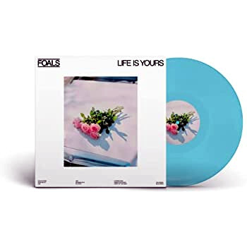 FOALS – LIFE IS YOURS transparent curacao vinyl LP